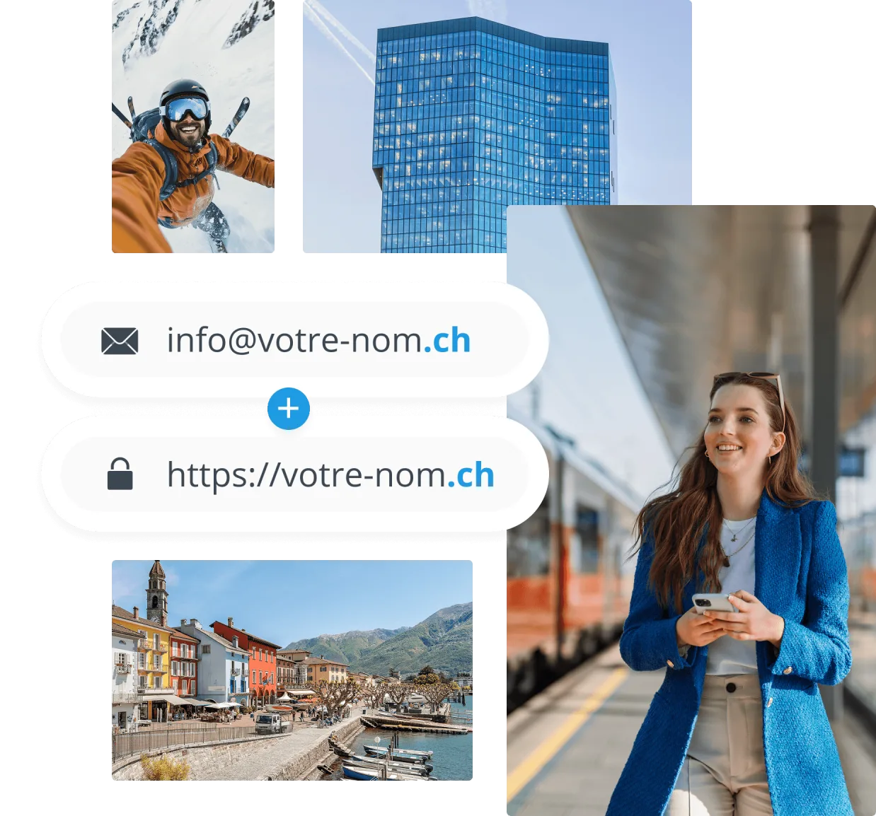 Ensemble d’impressions de Suisse