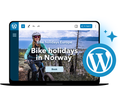 New: Create your own WordPress website even faster with AI